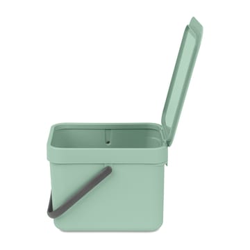 Cestino per rifiuti Sort & Go 6 L - Jade green - Brabantia