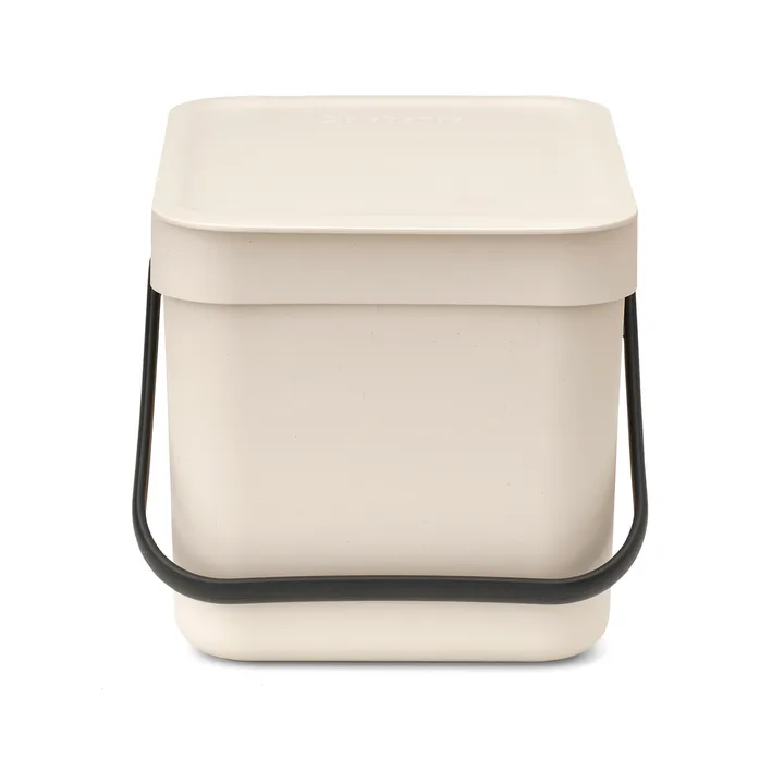 Cestino per rifiuti Sort & Go 6 L - Soft Beige - Brabantia