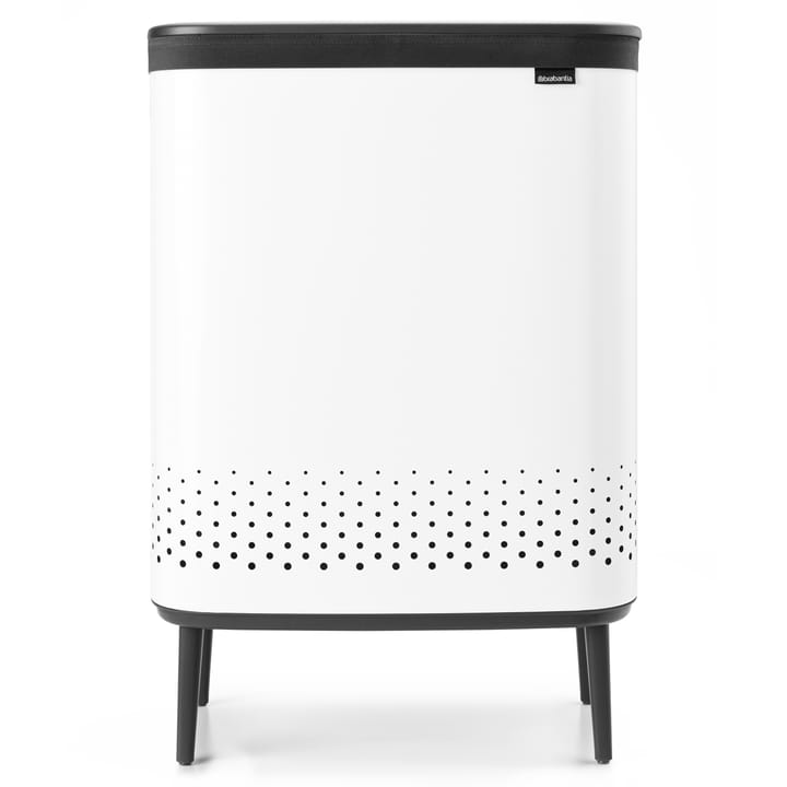 Cesto biancheria Bo alto 2x45 L - bianco - Brabantia