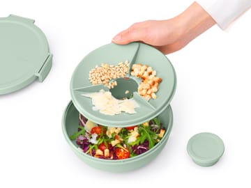 Ciotola per insalata Make & Take. 1.3 L - Jade Green - Brabantia