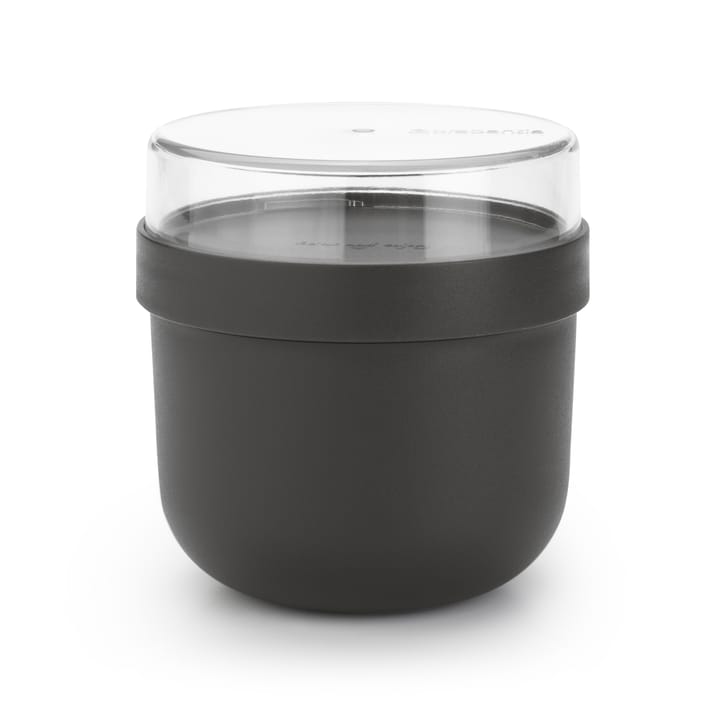 Ciotola per la colazione Make & Take 0.5 L - Grigio scuro - Brabantia