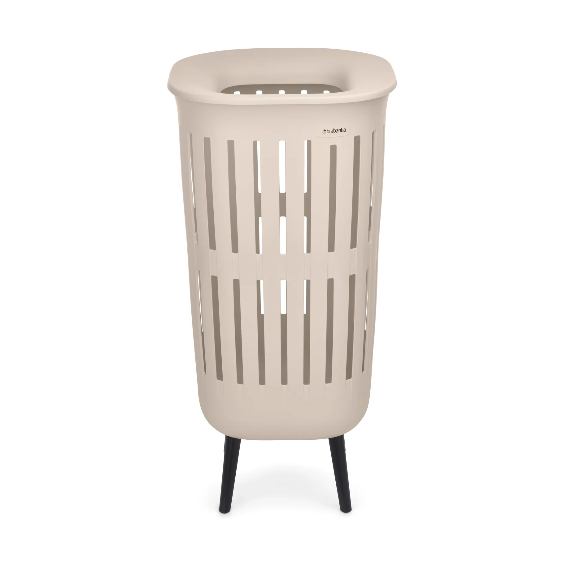Collect-It cesto portabiancheria, Beige Soft, alto, 55 L Brabantia