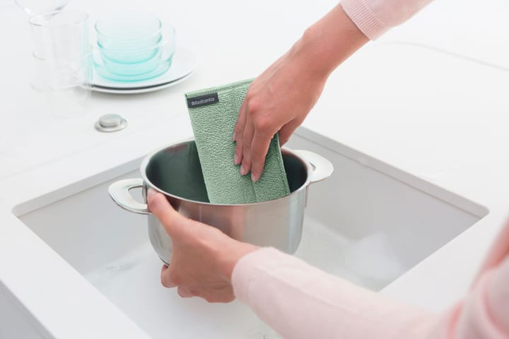 Confezione da 3 spugne Sinkside in microfibra - Jade green - Brabantia