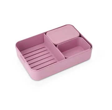 Contenitore per il pranzo Make & Take, grande, 2 L - Lilac Pink - Brabantia