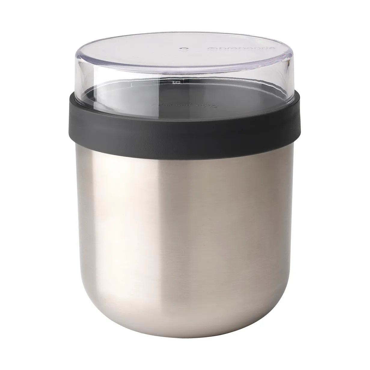 Contenitore termico per vivande Make & Take 0,5 l, Grigio scuro Brabantia