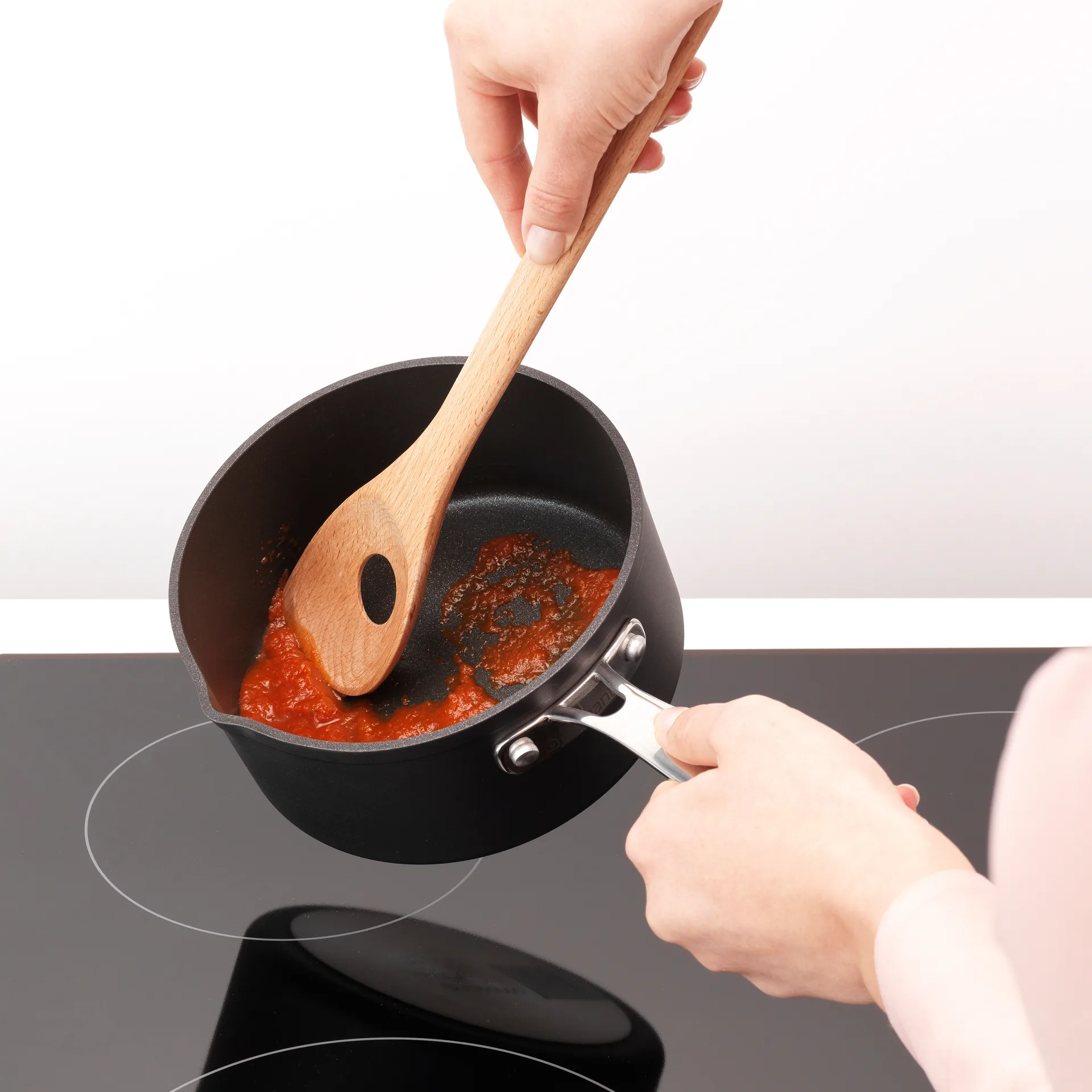 Cucchiaio angolare Profile, Legno di faggio Brabantia