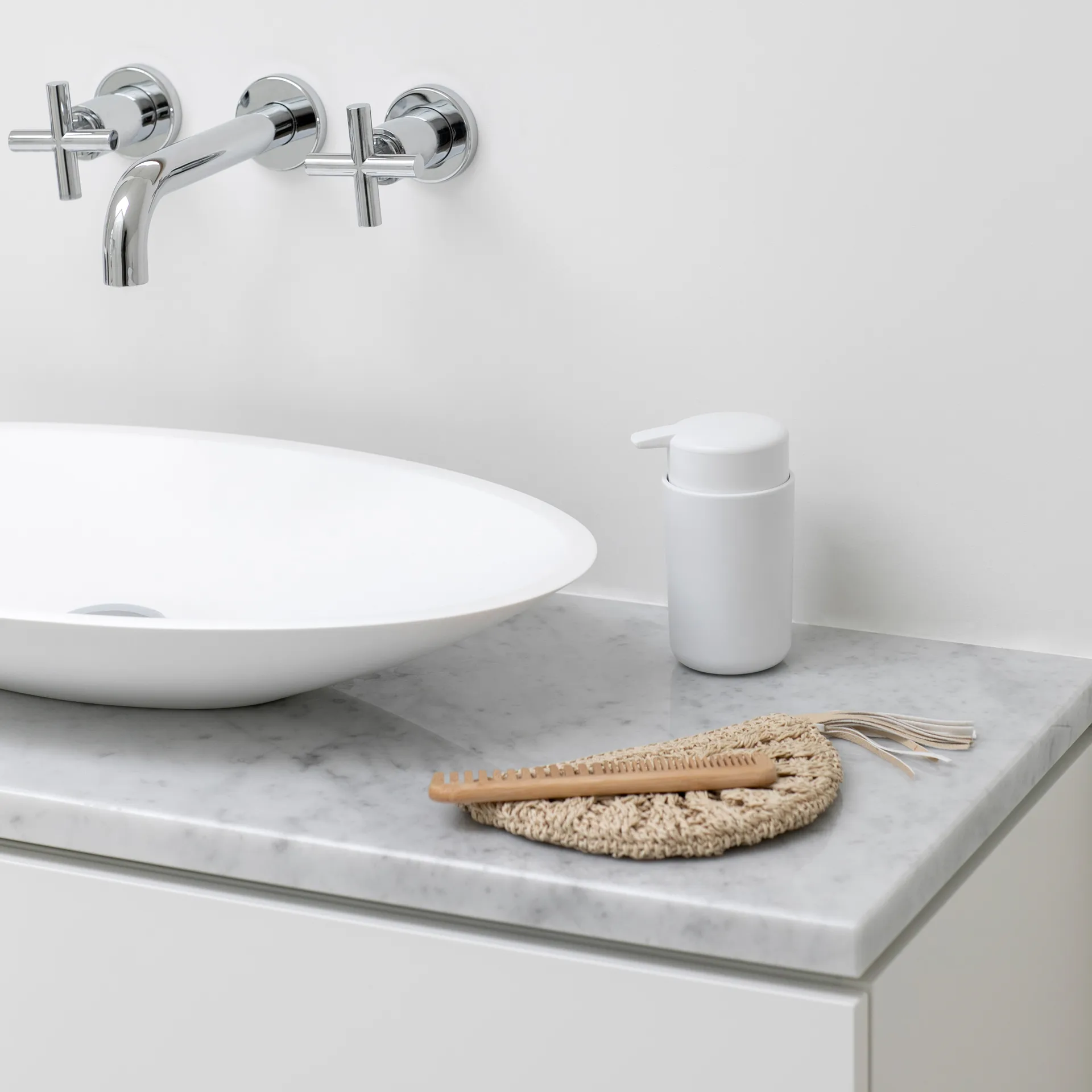 Dispenser di sapone Brabantia 14 cm, bianco Brabantia