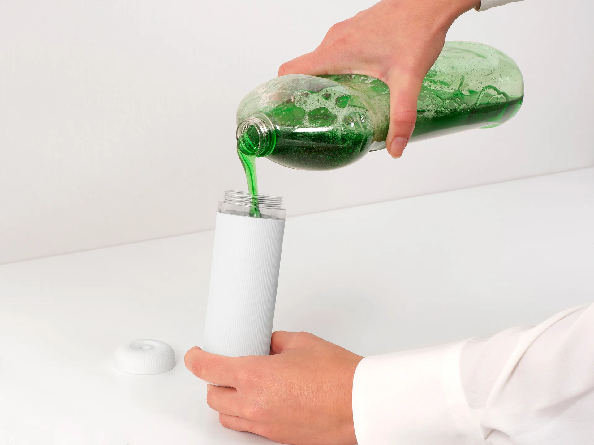 Dispenser per detersivo SinkStyle, Mineral fresh white Brabantia