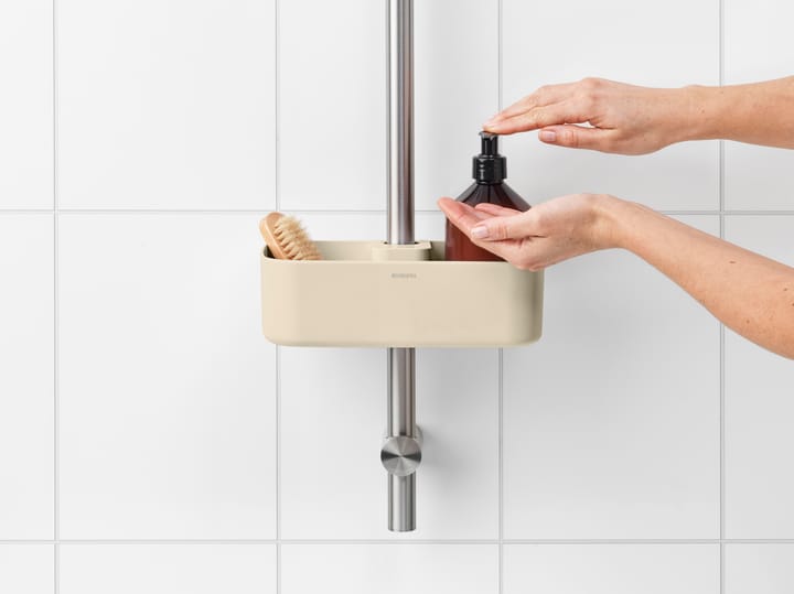 Mensolina da doccia ReNew, Beige Chiaro Brabantia