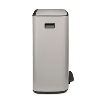 Pattumiera a pedale 2x30 L - Soft grey - Brabantia