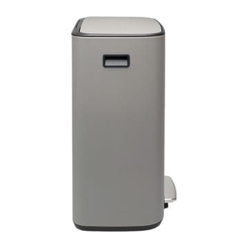 Pattumiera a pedale Bo 60 L - Mineral concrete grey - Brabantia