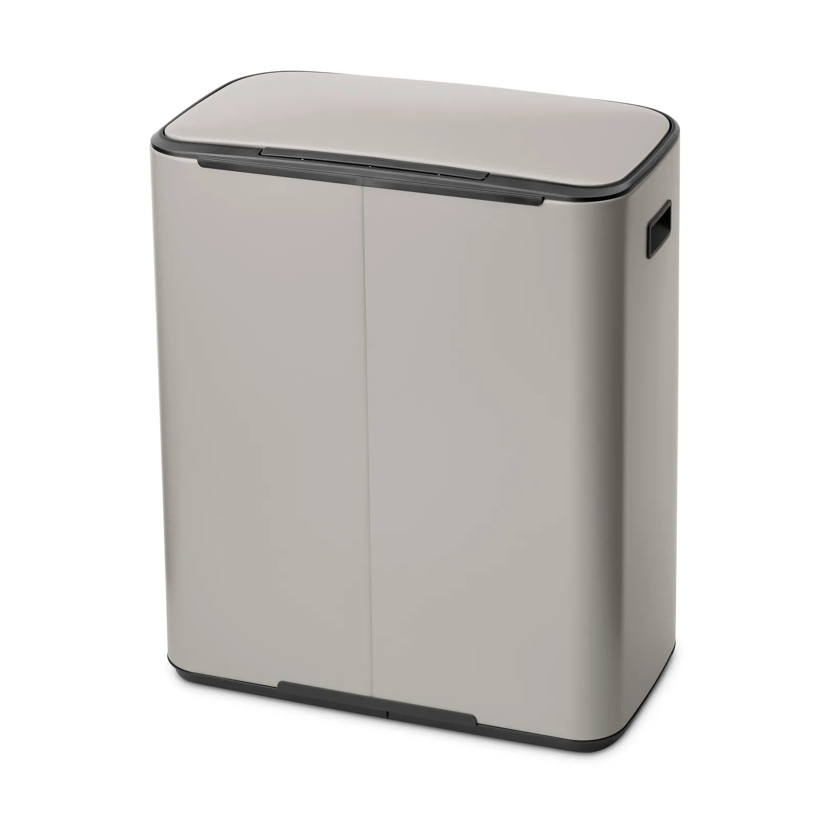 Pattumiera a pedale Bo 60 L, Soft grey Brabantia