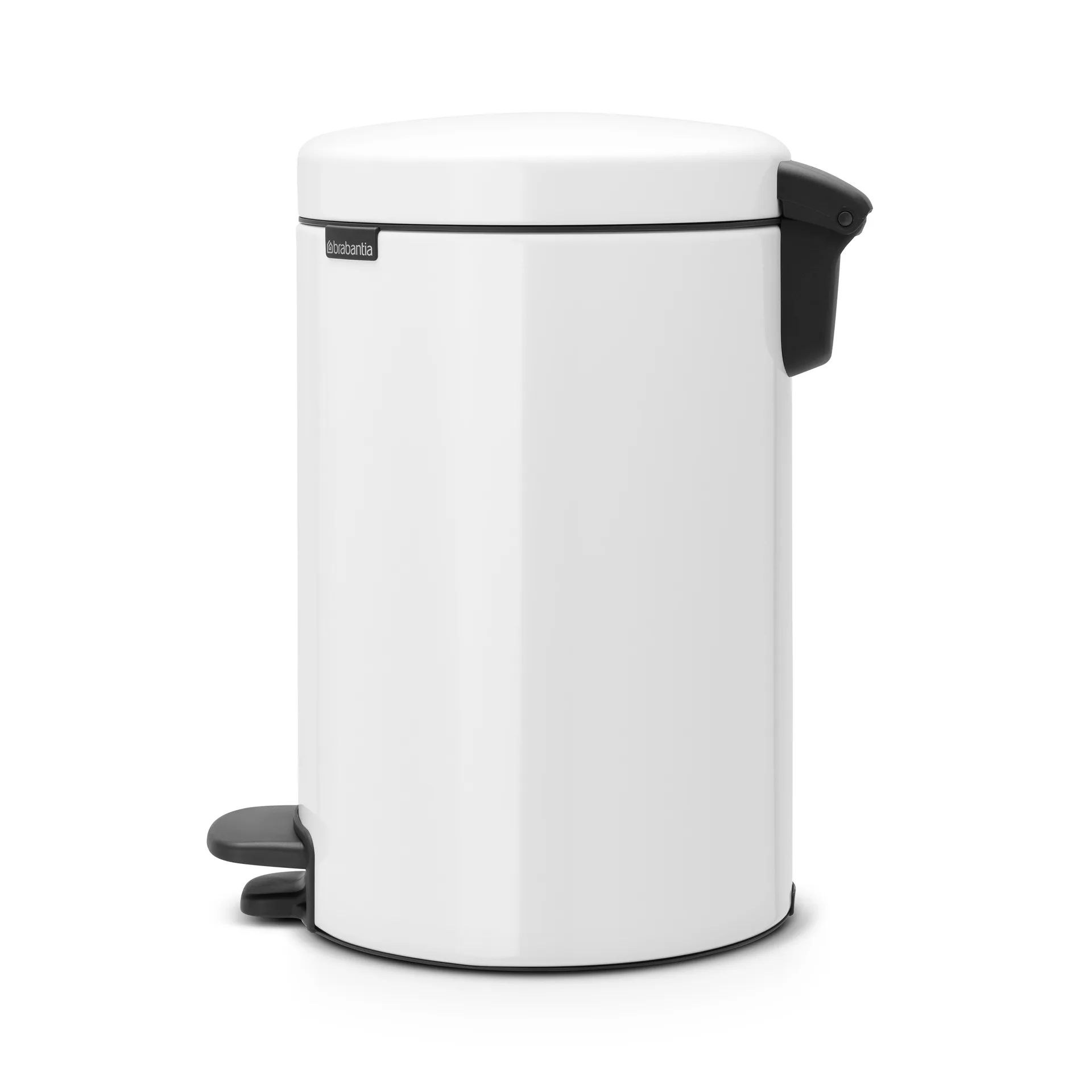 Pattumiera a pedale New Icon da 12 litri, bianco Brabantia