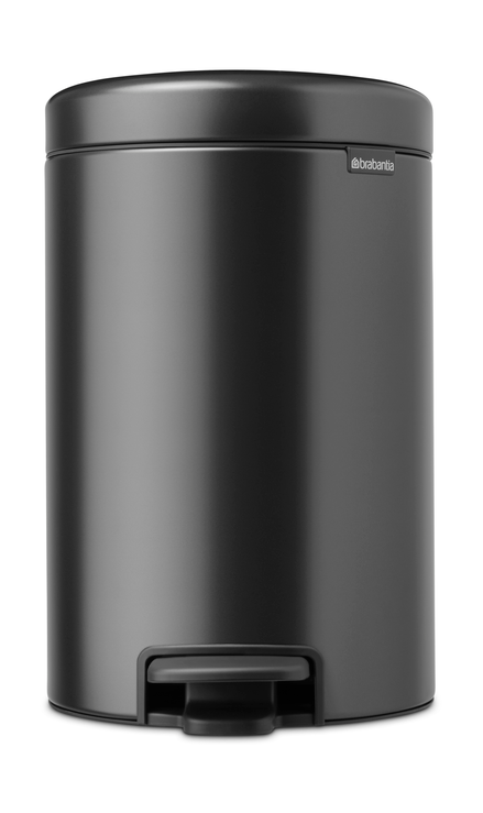 Pattumiera a pedale New Icon da 12 litri - Confident Grey - Brabantia