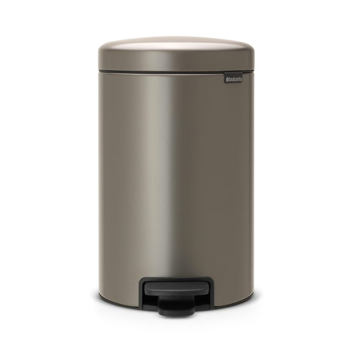 Pattumiera a pedale New Icon da 12 litri - platinum - Brabantia