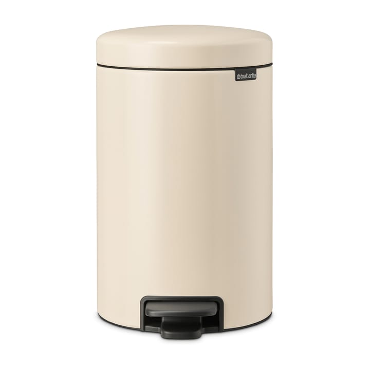 Pattumiera a pedale New Icon da 12 litri - Soft beige - Brabantia