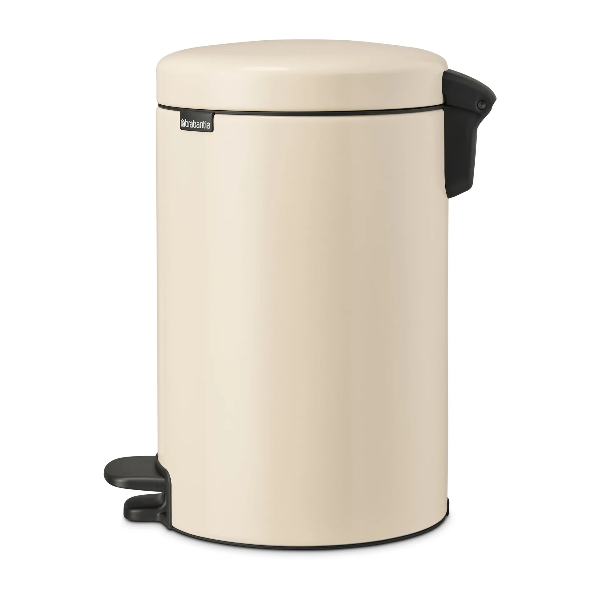 Pattumiera a pedale New Icon da 12 litri, Soft beige Brabantia