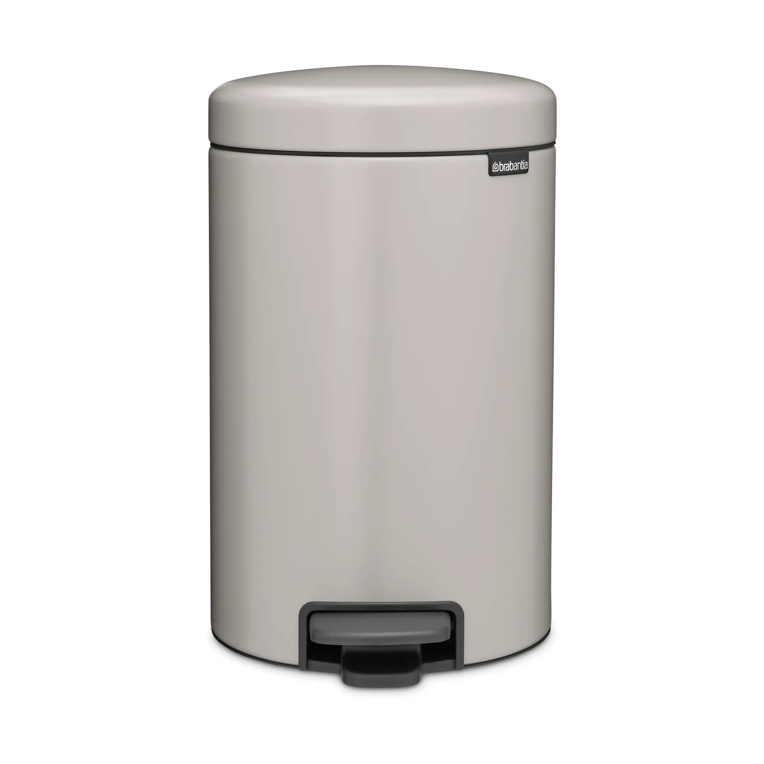 Pattumiera a pedale New Icon da 12 litri, Soft grey Brabantia
