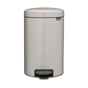 Pattumiera a pedale New Icon da 12 litri - Soft grey - Brabantia