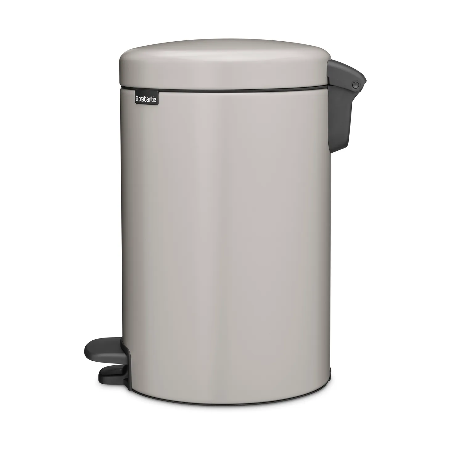 Pattumiera a pedale New Icon da 12 litri, Soft grey Brabantia