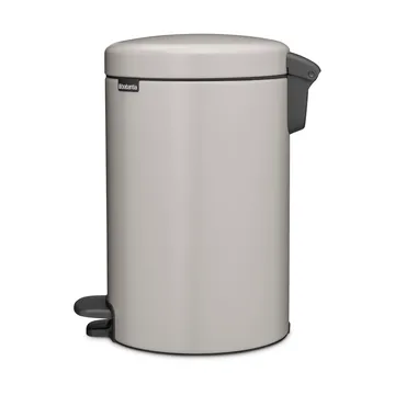 Pattumiera a pedale New Icon da 12 litri - Soft grey - Brabantia