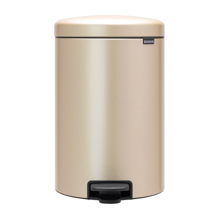 Pattumiera a pedale New Icon da 20 litri - Metallic Gold - Brabantia