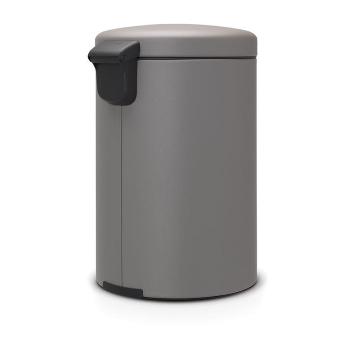 Pattumiera a pedale New Icon da 20 litri, Mineral concrete grey Brabantia