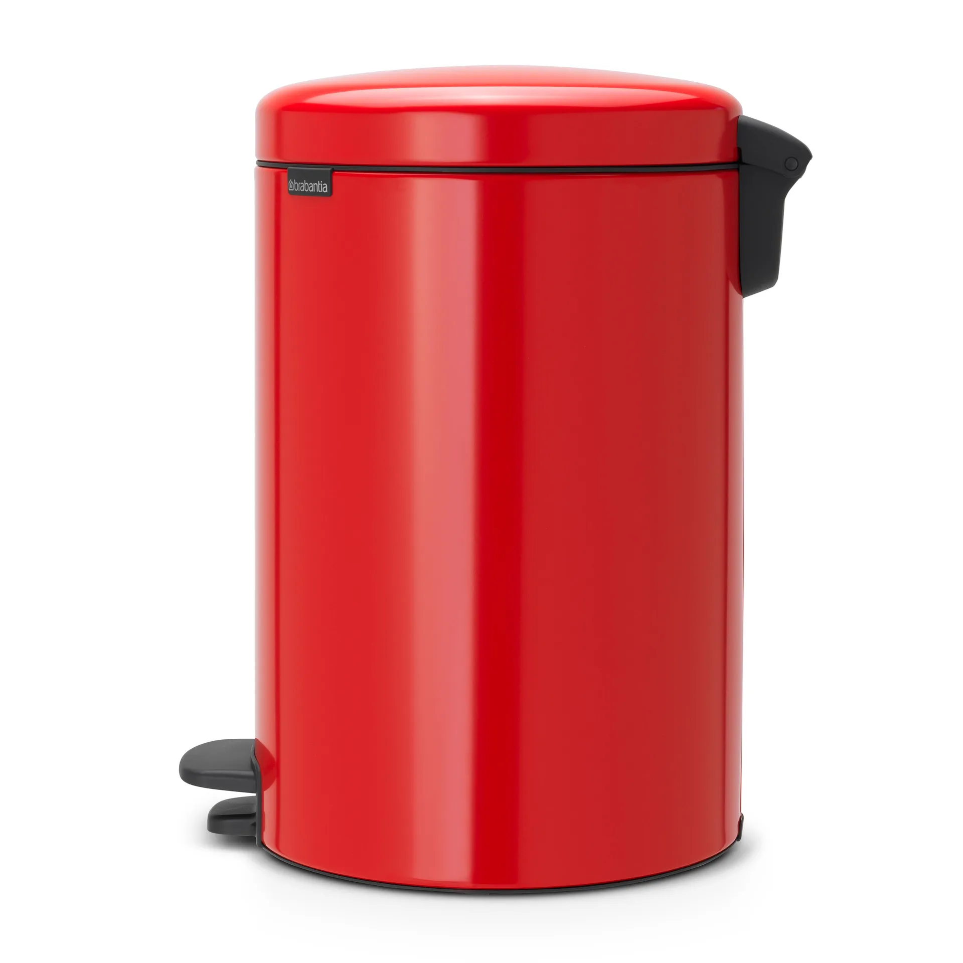 Pattumiera a pedale New Icon da 20 litri, passion red Brabantia