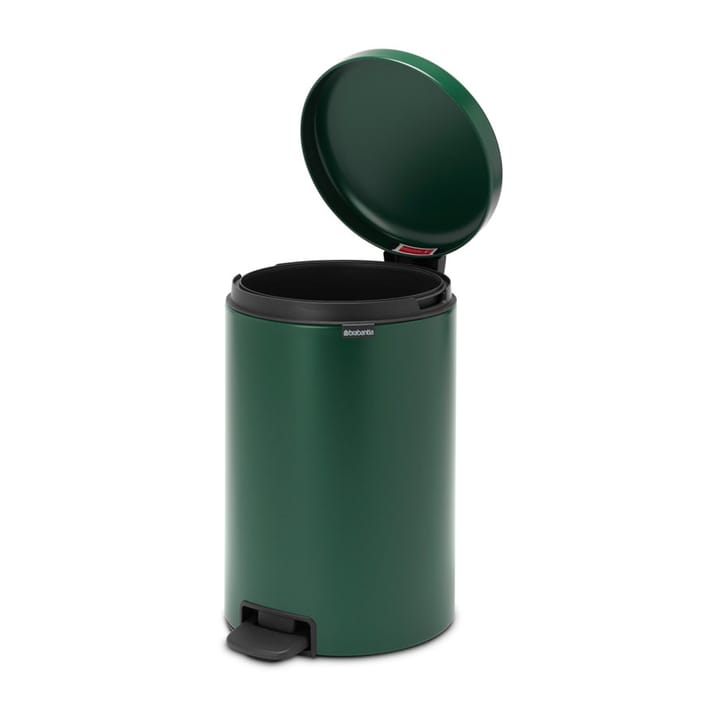 Pattumiera a pedale New Icon da 20 litri, Pine green Brabantia