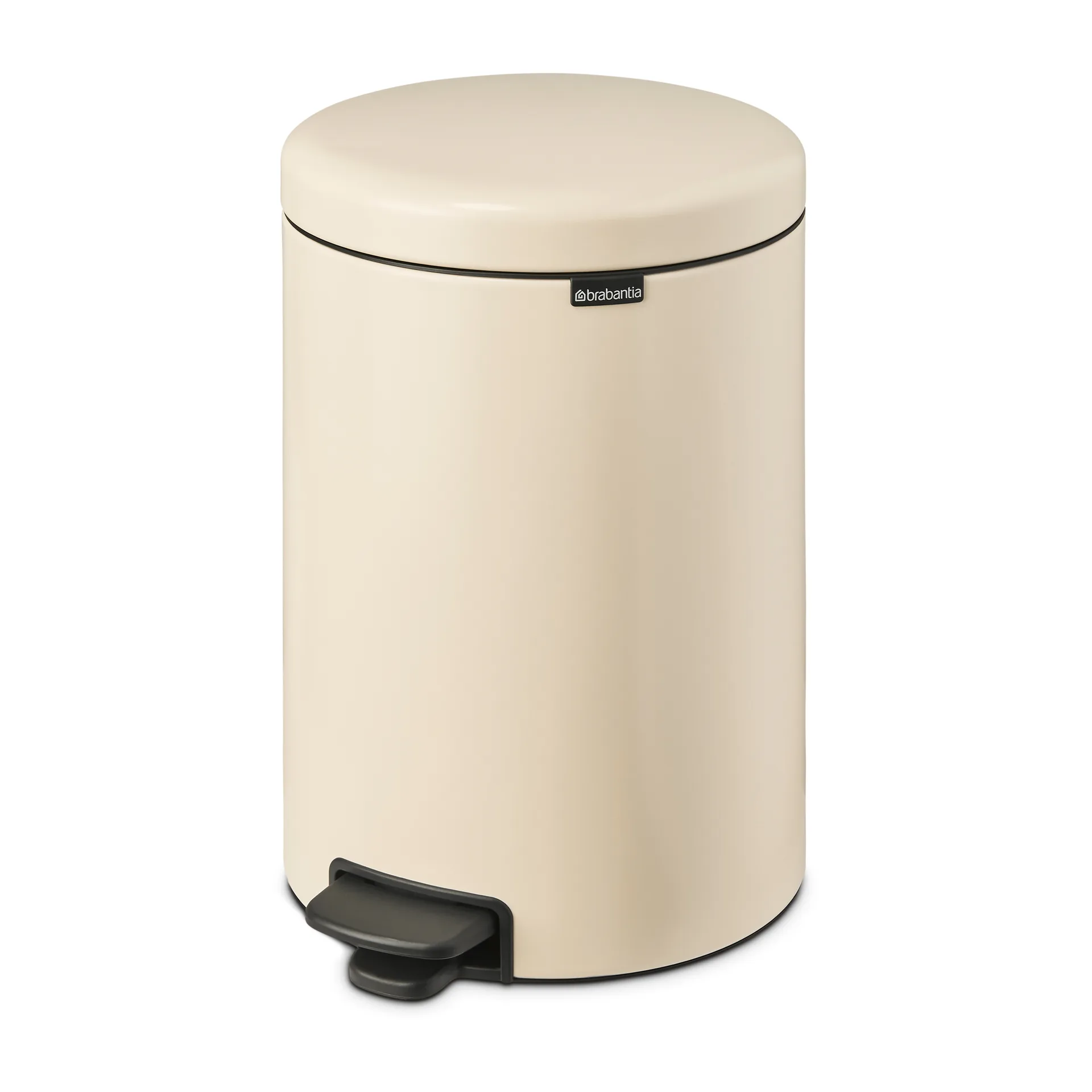 Pattumiera a pedale New Icon da 20 litri, Soft beige Brabantia