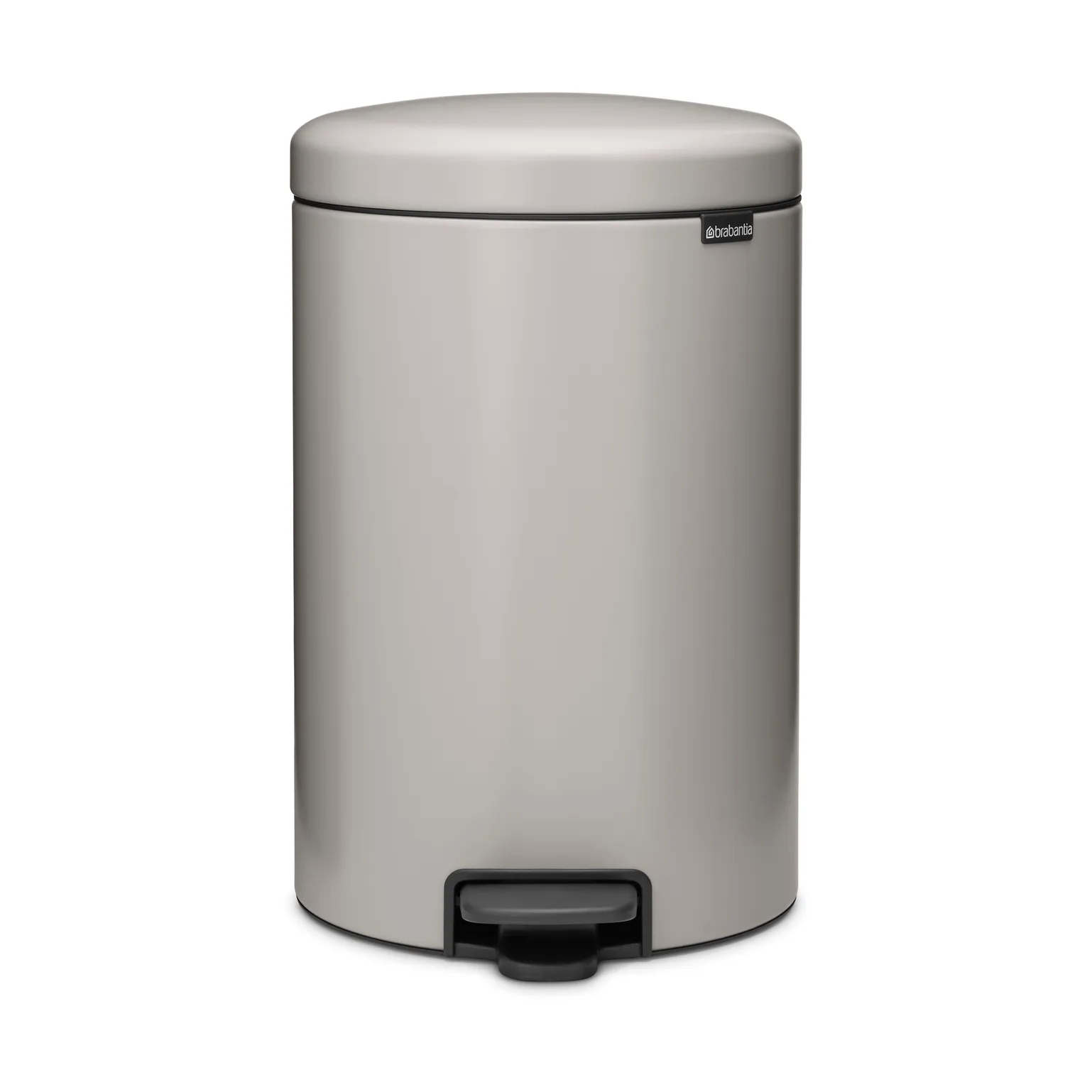 Pattumiera a pedale New Icon da 20 litri, Soft grey Brabantia