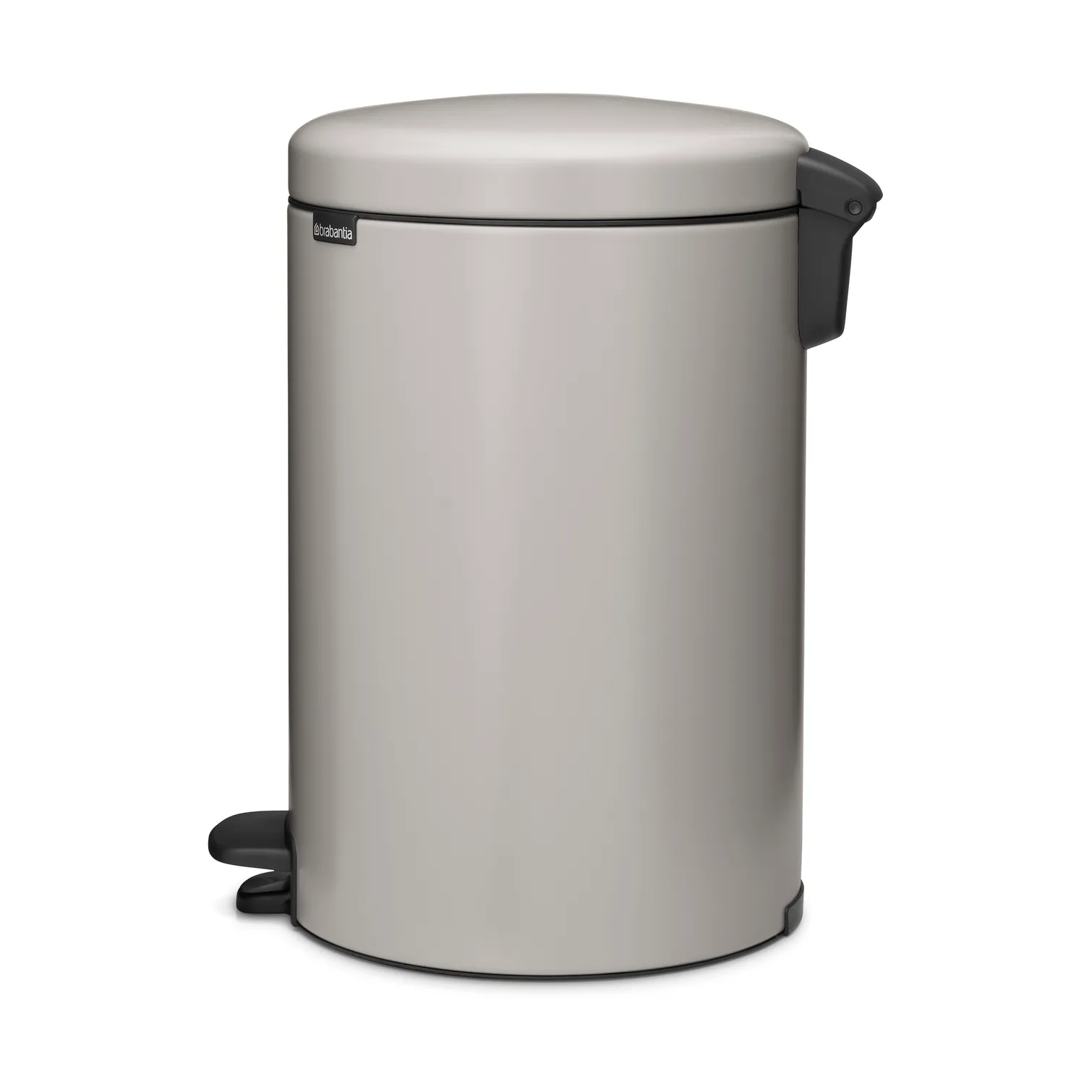 Pattumiera a pedale New Icon da 20 litri, Soft grey Brabantia