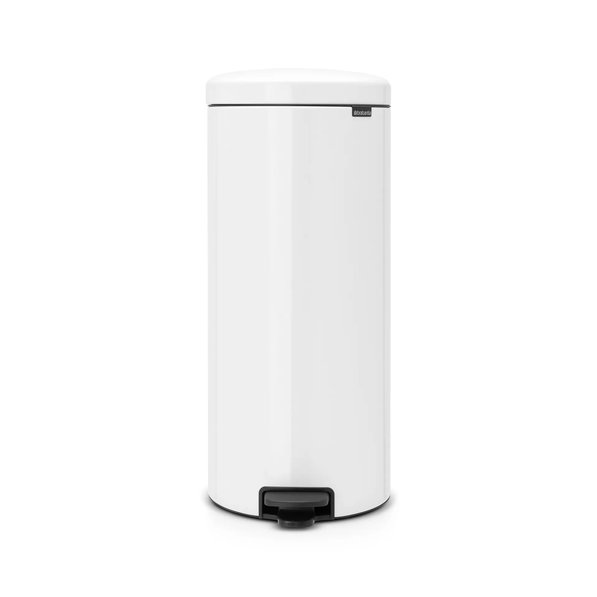 Pattumiera a pedale New Icon da 30 litri, bianco Brabantia