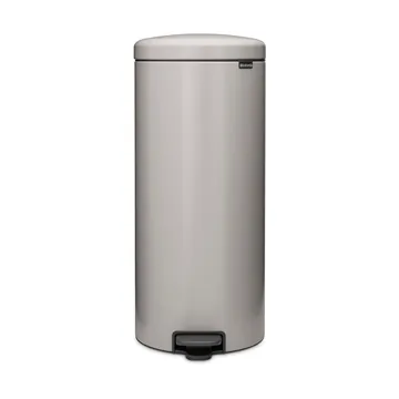 Pattumiera a pedale New Icon da 30 litri - Grigio soft - Brabantia