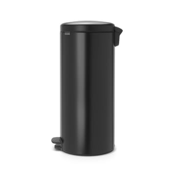 Pattumiera a pedale New Icon da 30 litri - matte black (nero) - Brabantia