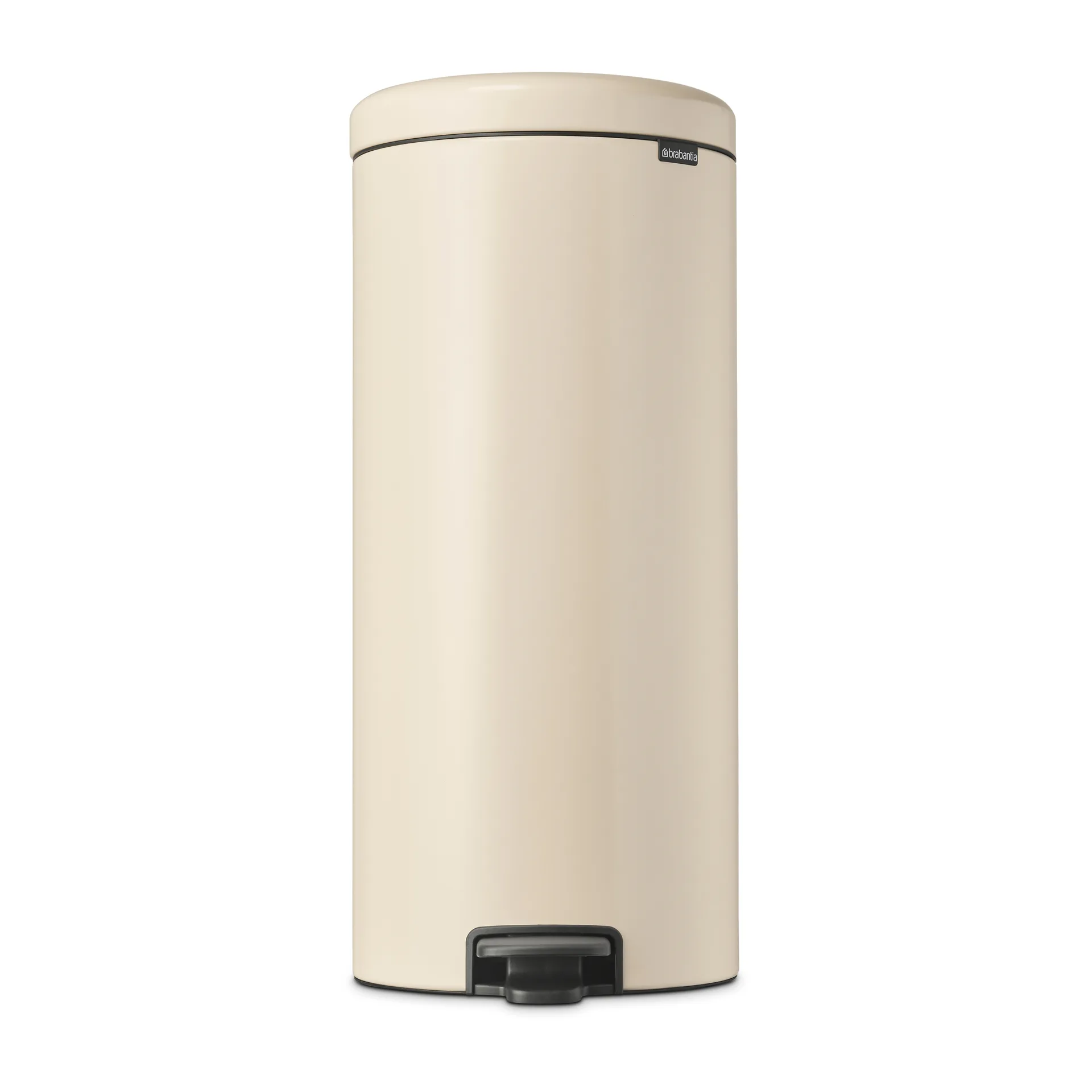 Pattumiera a pedale New Icon da 30 litri, Soft beige Brabantia
