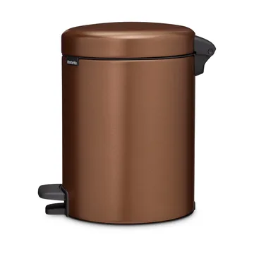 Pattumiera a pedale New Icon da 5 litri - Bronzo caldo - Brabantia