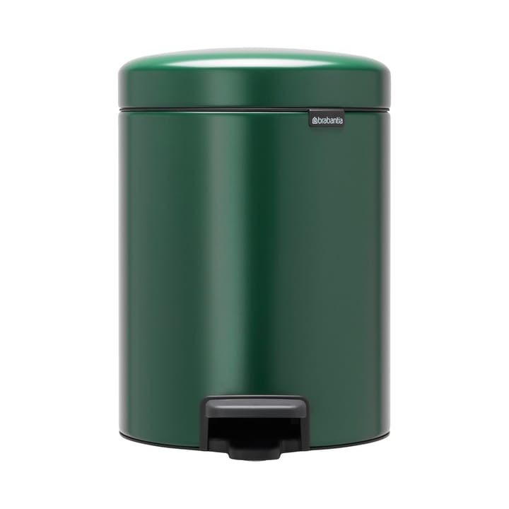 Pattumiera a pedale New Icon da 5 litri - pine green - Brabantia