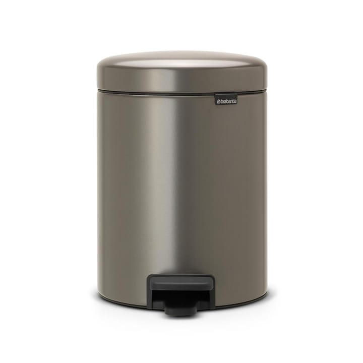 Pattumiera a pedale New Icon da 5 litri - platinum - Brabantia