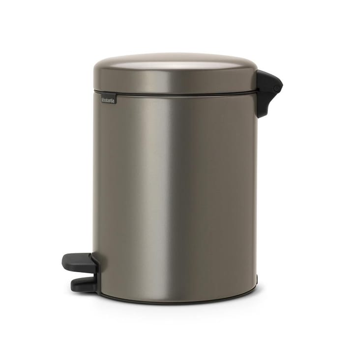 Pattumiera a pedale New Icon da 5 litri, platinum Brabantia