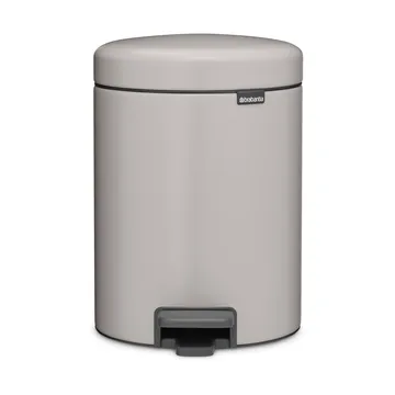 Pattumiera a pedale New Icon da 5 litri - Soft grey - Brabantia