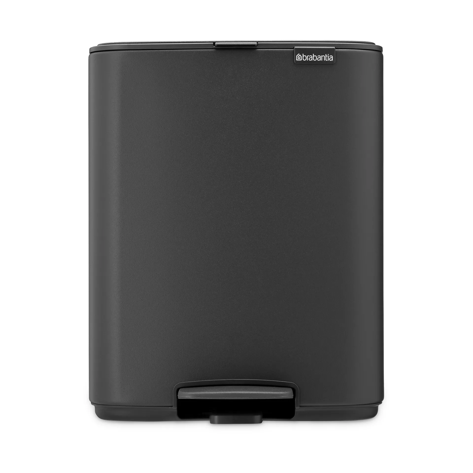 Pattumiera con pedale Bo 12 L, Mineral Infinite Grey Brabantia