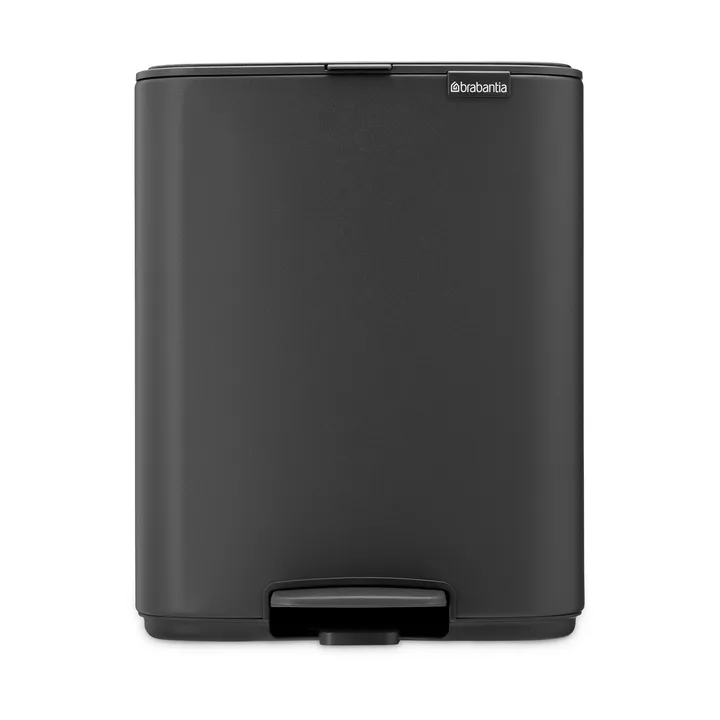 Pattumiera con pedale Bo 12 L - Mineral Infinite Grey - Brabantia