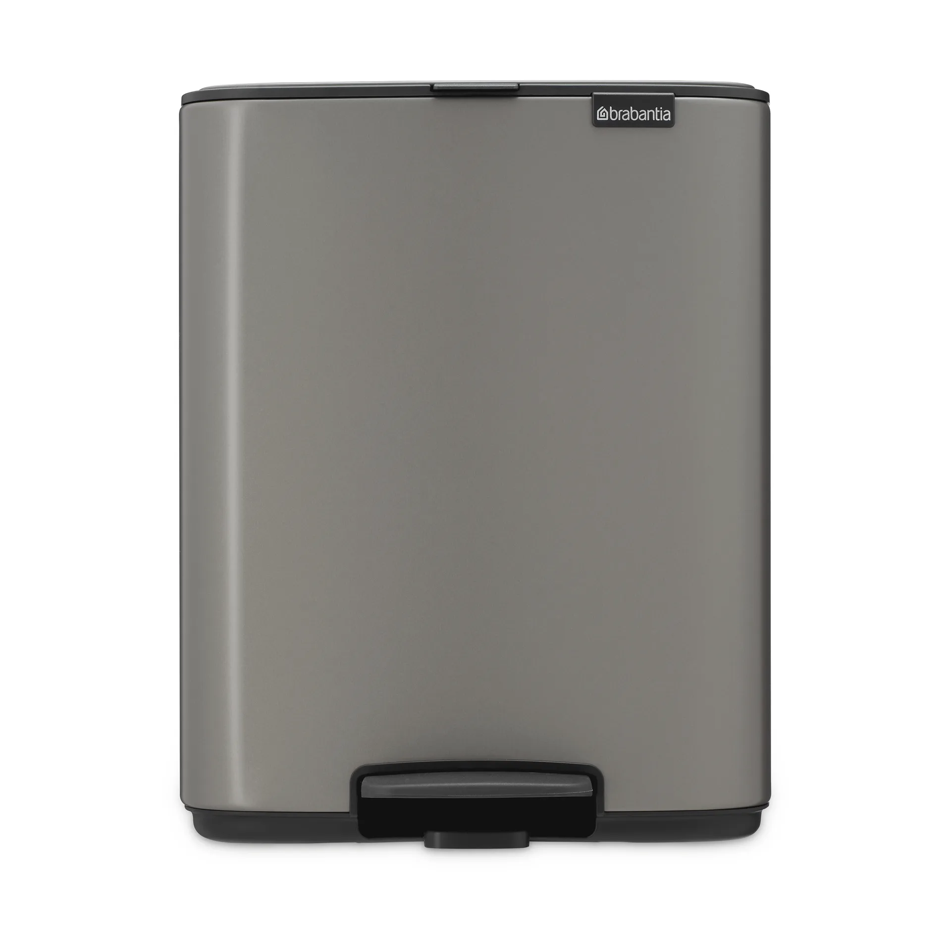 Pattumiera con pedale Bo 12 L, Platinum Brabantia