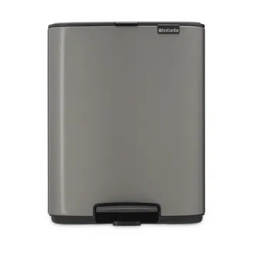 Pattumiera con pedale Bo 12 L - Platinum - Brabantia