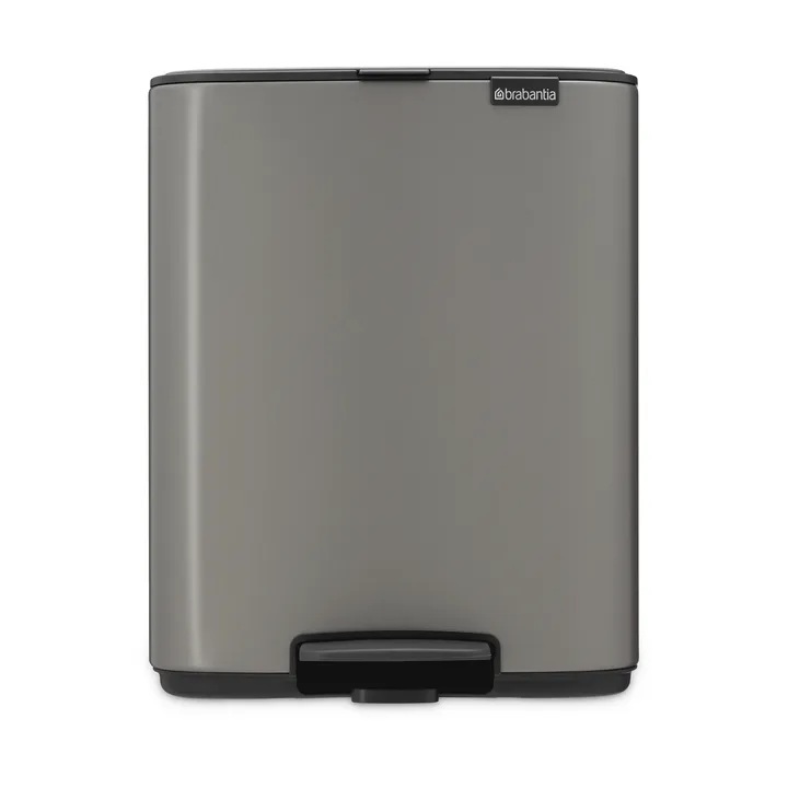 Pattumiera con pedale Bo 12 L - Platinum - Brabantia
