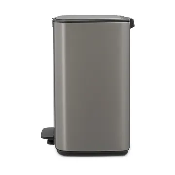 Pattumiera con pedale Bo 12 L - Platinum - Brabantia