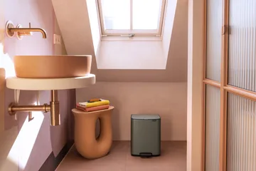 Pattumiera con pedale Bo 12 L - Platinum - Brabantia