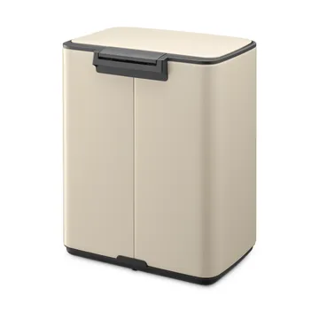 Pattumiera con pedale Bo 12 L - Soft Beige - Brabantia