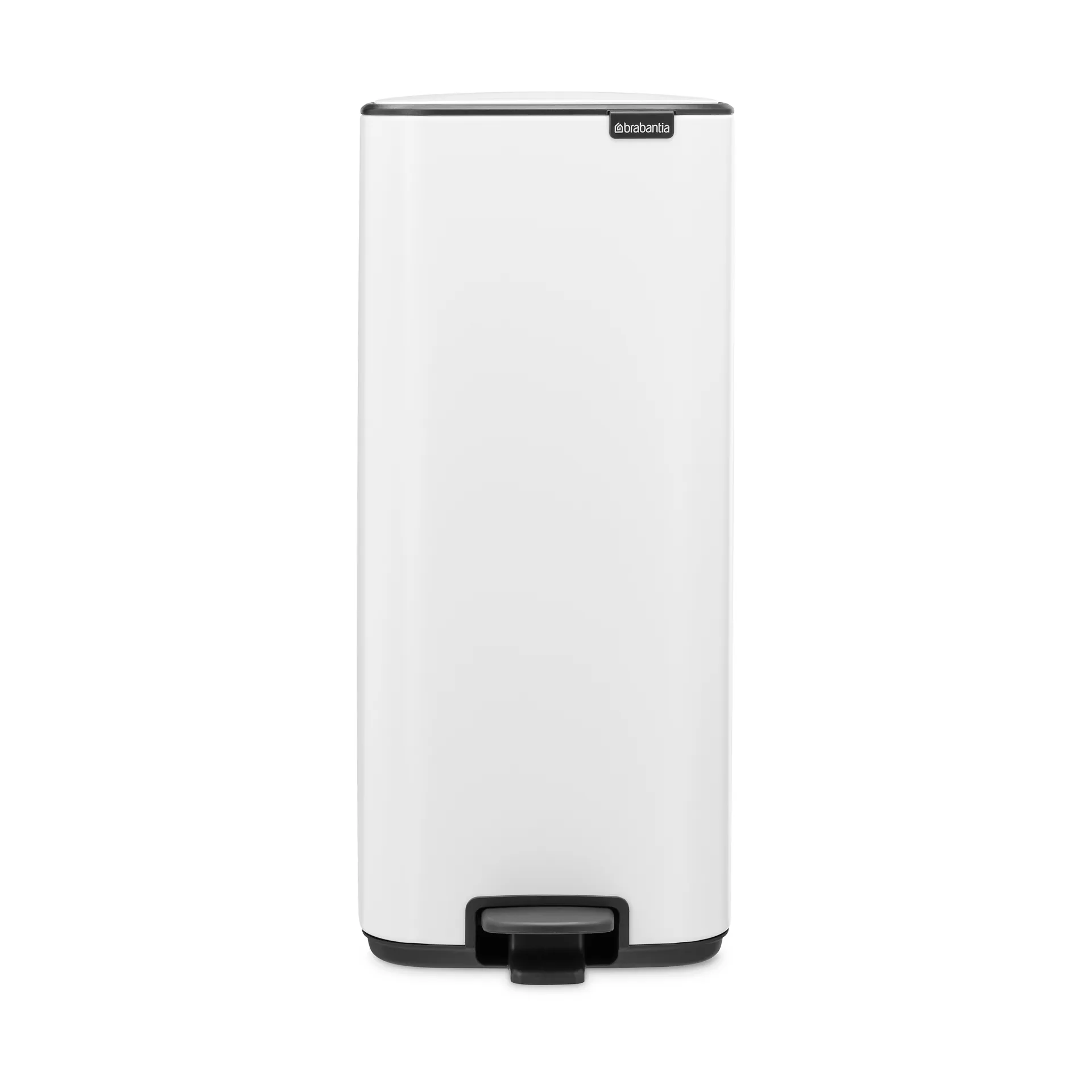 Pattumiera con pedale Bo 30 L, Bianco Brabantia